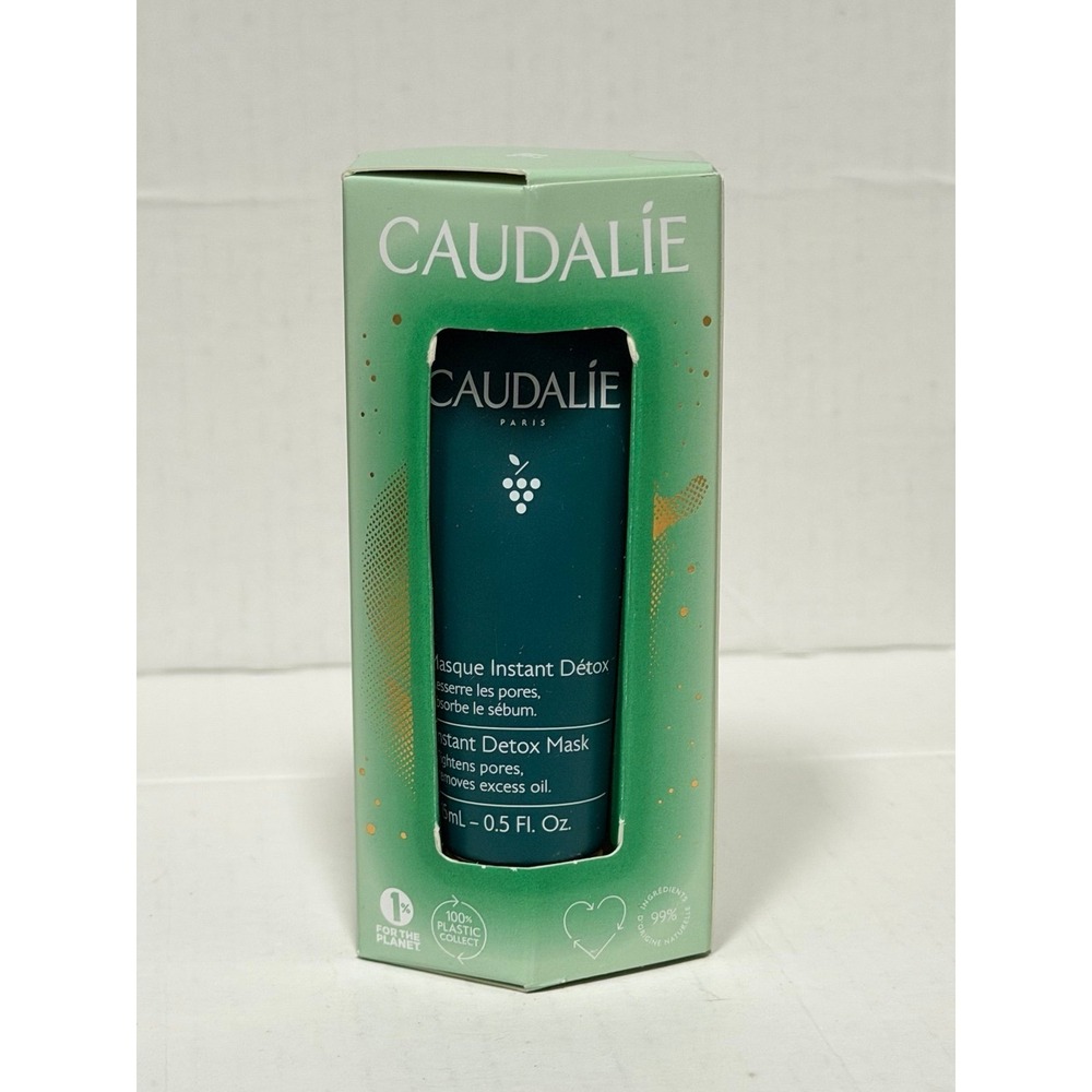 NEW Caudalie Instant Detox Mask & Beauty Elixir Set Travel Size Skincareâ Duo